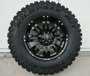 プラド FJ サバーバン タホ Ｈ3 タイヤホイール 新品4本セット 17インチ Balano ファルケン WILDPEAK M/T01 265/70R17