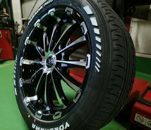 200系ハイエース Bounty Collection BD12 18インチ ヨコハマ パラダ 225/50R18 ホワイトレター タイヤホイールセット 車検対応_画像1