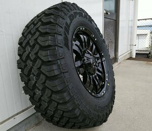 ファルケン WILDPEAK M/T01 265/70R17 タイヤホイール 新品4本セット 17インチ Balano プラド ハイラックス サーフ FJ サバーバン タホ Ｈ3