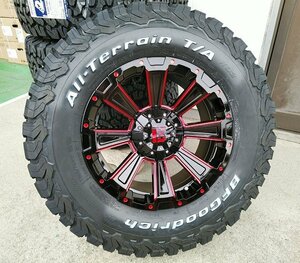 FJ サバーバン タホ Ｈ3 タイヤホイール DeathRock 17インチ BF グッドリッチ オールテレーン KO2 265/65R17 265/70R17 285/70R17