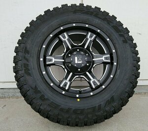 ファルケン WILDPEAK MT01 265/70R17 タイヤホイール 新品4本セット 17インチ OutLaw プラド ハイラックス サーフ FJ サバーバン タホ Ｈ3