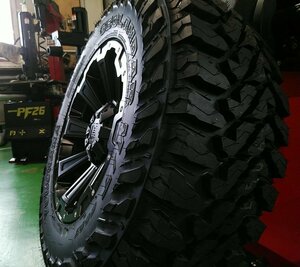 120 150 プラド ハイラックス サーフ FJ H3 LEXXEL DeathRock ヨコハマ ジオランダー MT G003 265/70R17 285/70R17 タイヤホイール17インチ