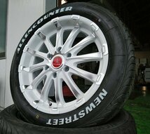 ハイエース 200系 車検対応 タイヤホイール BD12 バン規格適合 225/50R18 107/105T_画像4