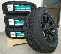 高性能 SUV ブリヂストン デューラー AT 225/70R16 デリカD5 エクストレイル RAV4 CHR CX3 CX5 16インチ タイヤホイール DeathRock_画像4