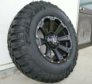 LEXXEL DeathRock プラド ハイラックス サーフ FJ サバーバン Ｈ3 タイヤホイール 17インチ FALKEN ファルケン WILDPEAK M/T01 265/70R17