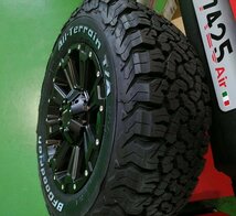 200系ハイエース レジアスエース HIACE 16インチ DeathRock BFグッドリッチ 215/70R16 ホワイトレター_画像3