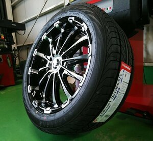 ハイエース 200系 車検対応 タイヤホイール 18インチ BD12 ナンカン CW20 225/50R18 新品4本セット