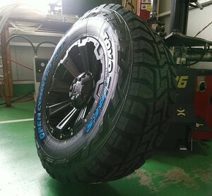 FJクルーザー H3 トーヨー オープンカントリーRT 265/70R17 285/70R17 DeathRock 17インチ タイヤホイールセット