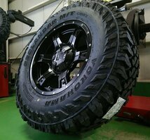 150プラド FJ サバーバン タホ H3 エスカ タイヤホイール OutLaw ヨコハマ ジオランダー G003 M/T 265/70R17 285/70R17_画像7