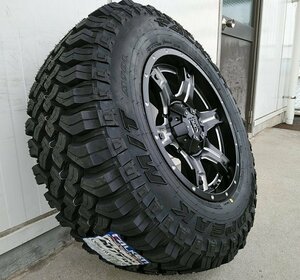 ファルケン WILDPEAK M/T01 265/70R17 タイヤホイール 新品4本セット 17インチ OutLaw プラド ハイラックス サーフ FJ サバーバン タホ Ｈ3