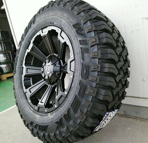 プラド ハイラックス サーフ FJ サバーバン Ｈ3 タイヤホイール 新品4本セット 17インチ DeathRock ファルケン WILDPEAK M/T01 265/70R17