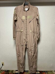 デッドストック　made in USA CWU-27/P FLYERS COVERALLS TYPE 1,CLASS 2 46S TAN SPM1C1-08-C-0027