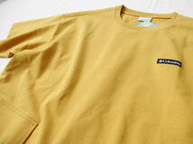 コロンビア/Columbia オーバーサイズサイドポケットＴシャツ　(フォレストキャンプライフ)　PM0979 718/ゴールドイエロー系 Lサイズ_画像4