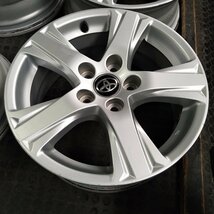 管理番号：Ｓ2-88【４本価格】【16x6.5J 5x114.3 ET+33 ハブ60】トヨタ純正・30系アルファード等・店頭直接引取可能・下取り可能_画像6