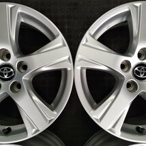 管理番号：Ｓ2-88【４本価格】【16x6.5J 5x114.3 ET+33 ハブ60】トヨタ純正・30系アルファード等・店頭直接引取可能・下取り可能_画像3