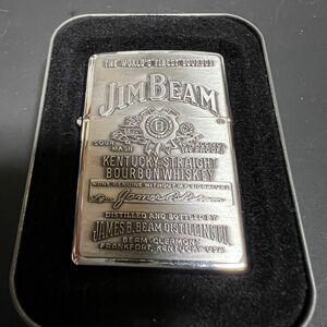 Zippo JIM BEAM 未使用品 缶ケース付き