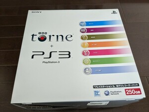 PS3 body &torne* PlayStation 3 digital broadcasting recorder pack 250GB* new goods unused *CEJH-10010*CECH-2100B*PlayStation3to Rene 