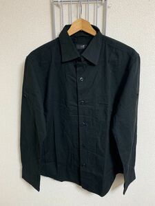 23区　HOMME 長袖シャツ 黒色　48サイズ　Y158