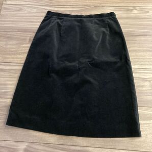 DO!FAMILY ベロアスカート 黒