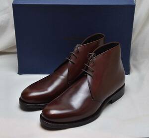 JALAN SRIWIJAYA ジャランスリワヤ グッドイヤー式　3EYES CHUKKA BOOT　チャッカーブーツ　茶カーフ　98713-8.5　27-27.5cm相当　未使用品