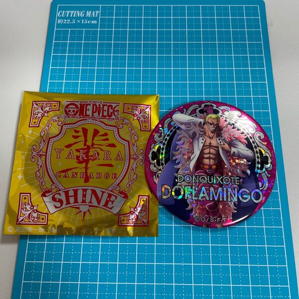 ONE PIECE 輩缶バッジ SHINE