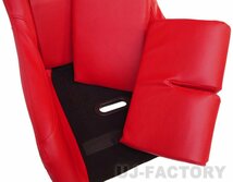 【即納！】★RECARO SP-Gタイプ（SPGタイプ）フルバケットシート/PUレザー・レッド【1脚】★リブ構造で強度を確保！人気モデル♪_画像6