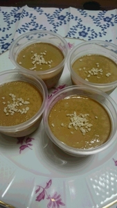 [K'S] material . kind!! brown sugar pudding!! 4 piece 