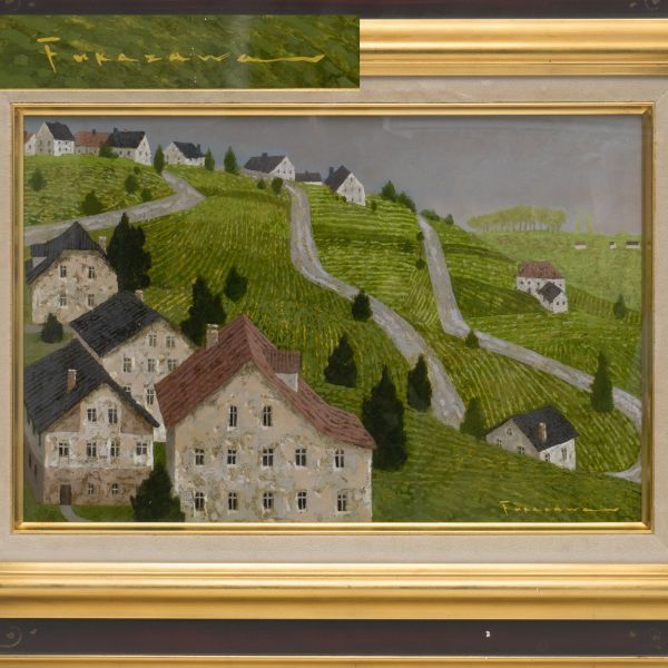 ヤフオク! -「風景 画 ヨーロッパ」(絵画) (美術品)の落札相場・落札価格