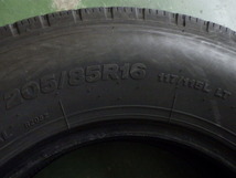 L16361-ブリヂストン R205 205/85R16 117/115L 中古 8分山 2本セット サマータイヤ 2017年製_画像3