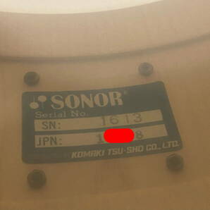 Sonor Delite Series 14x5 ソナー ディライト スネアドラム ハードケース付き 即決送料無料の画像9
