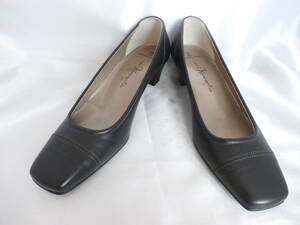  Ginza Kanematsu * original leather pumps *21.5*E* trying on only * search ....21.5