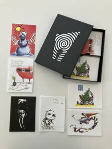 Tim Burton(ティム・バートン)のホリデー・カード/メッセージカード/封筒/12枚/箱入り