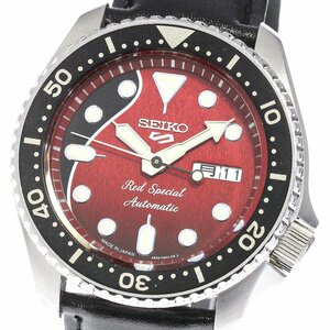 セイコー SEIKO 4R36-08H0/SBSA073 5スポーツ ブライアン・メイ コラボ限定モデル 自動巻き メンズ 良品 _740833【ev20】