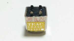 【倉庫整理】【ジャンク】TEAC 4Tr 2Ch 中古 消去ヘッド / ERASE HEAD 66303 (50663030) A-6010 A-7010 用?[USED HEAD for TAPE DECK]