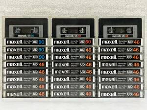 ★☆V315 maxell カセットテープ ULTRA DYNAMIC UD90 他 24本セット☆★