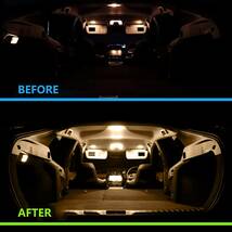 プリウス50系 改良版 LED ルームランプ 専用設計 電球色 車検対応　送付無料_画像7