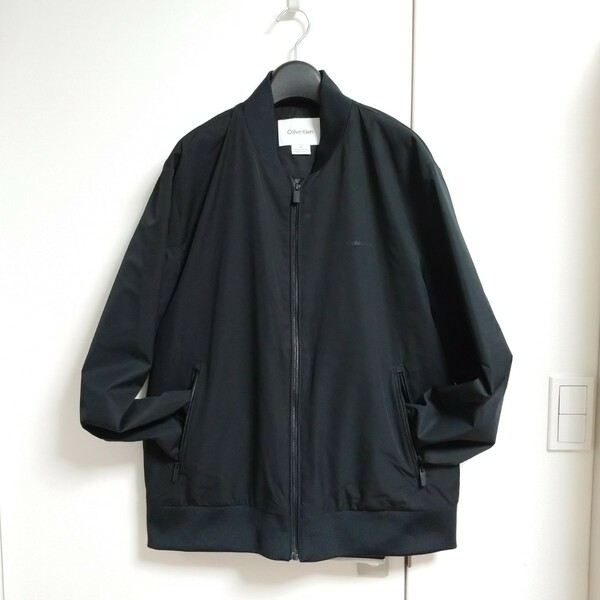 【未使用品】Calvin Klein ジャケット M 黒 カルバン・クライン ブラック カルバンクライン ジャンパー ブルゾン