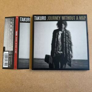 送料無料☆GLAY・TAKURO『Journey without a map』初回限定盤CD＋DVD84分収録☆帯付☆美品☆アルバム☆294