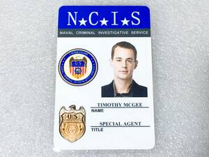 ☆ アメリカ 人気 犯罪捜査系ドラマ NCIS ネイビー犯罪捜査班 グッズ SA ティモシー ティム マクギー ショーン マーレイさん IDカード TB☆