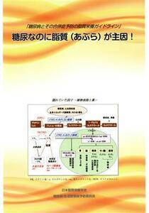 糖尿なのに脂質が主因！ 糖尿病とその合併症予防の脂質栄養ガイドライン／日本脂質栄養学会(著者),糖尿病・生活習慣病予防委員会(著者)