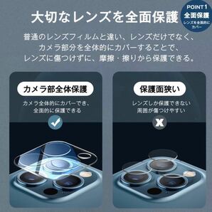 【iPhone12mini】ブルーライトカットフィルム＋カメラ保護フィルムの画像8