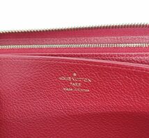 LOUIS VUITTON ルイ ヴィトン ジッピー・ウォレット スカーレット レッド モノグラム・アンプラント M63691 SP2108 ◆3115/登呂店_画像7