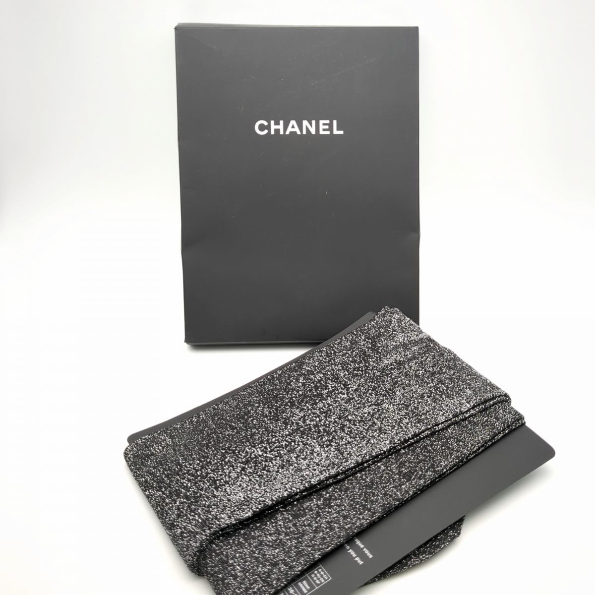 超希少！CHANEL♡ロゴ入り網タイツ♡新品未使用品 100%正規品