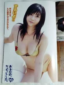 送料込み 【小泉麻耶】 雑誌 切り抜き ７ページ 巨乳 ビキニ 水着 グラビア 7P