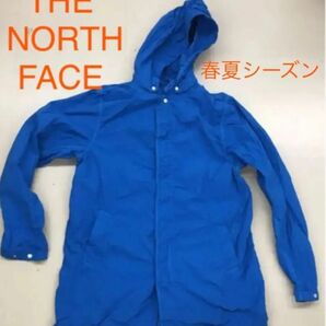 新品 直営店購入　ザノースフェイス ジャケット S ブルー ナイロンコート　メンズ THE NORTH FACE