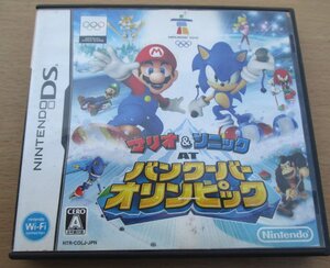 ☆DS/マリオ&ソニック AT バンクーバーオリンピック◆スポーツをゲームで楽しむ291円