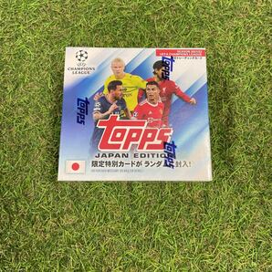 topps トップス ジャパンエディション BOX 7パック入り 2021/2022 トレーディングカード 新品 未開封 シュリンク付き 未使用 展示品 玩具の画像1