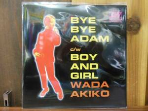  Wada Akiko WADA AKIKO / BYE BYE ADAM 7bai диагональный dam Boy and девушка 