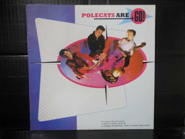 the POLECATS / ARE GO! 1000枚限定盤 LP 