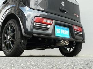 BE FREE HA36S 2WD アルトワークス オールステンマフラー センターW出し タイコ付き